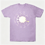 Vintage Rotary Phone Dial Pattern T-Shirt--VINT004