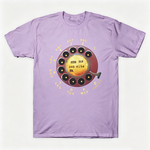 Vintage Rotary Phone Dial Pattern T-Shirt--VINT040