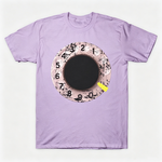 Vintage Rotary Phone Dial Pattern T-Shirt--VINT010