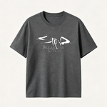 Break The Cycle Abstract Graphic T-Shirt with Dark Artistic Design for Modern Streetwear Style
